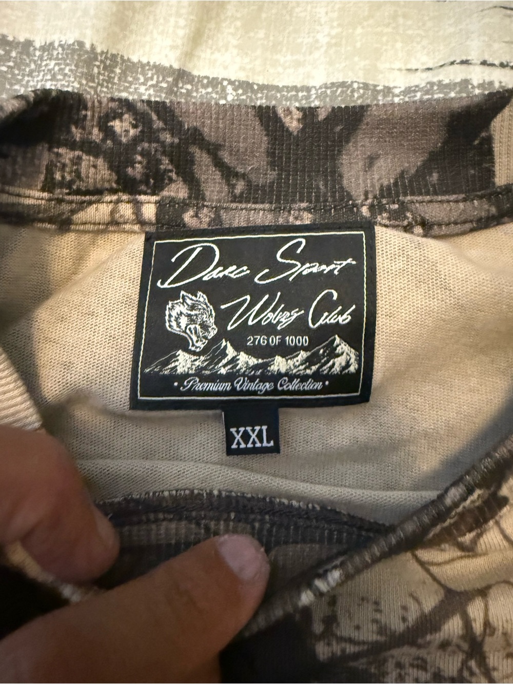 Darc Sport Men's Short-Sleeve Camo Tee in Brown and Tan size 2X - Picture 3 of 4